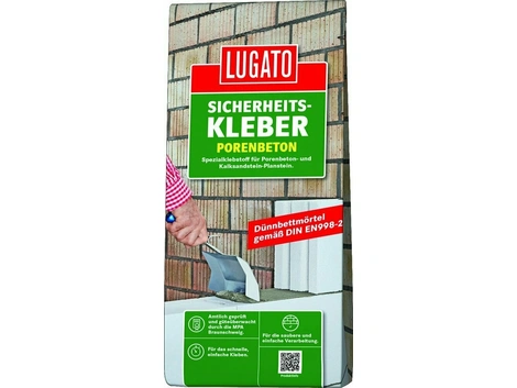 Lugato Sicherheitskleber Porenbeton 5 kg