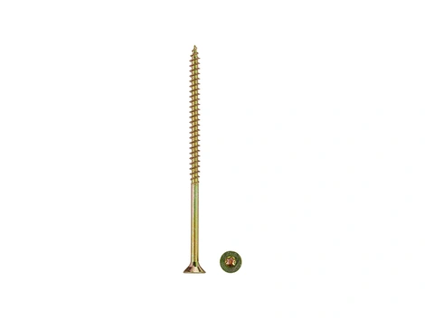 BUTLER PRO Spanplattenschraube gelb vz. Ø5x100 mm